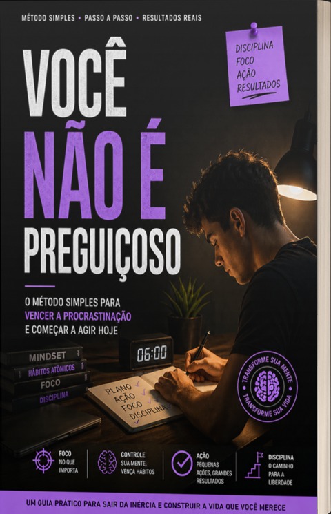 Você Não é Preguiçoso - O Fim da Procrastinação